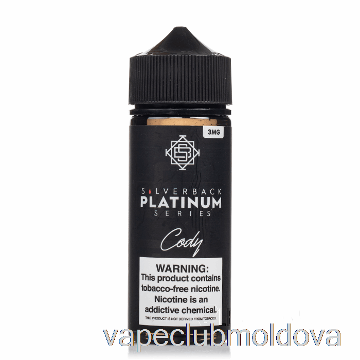 Vape Mod Cody - Silverback Platinum Series - 120ml 6mg